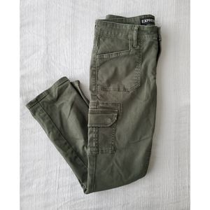 Army Green Express Jeans
